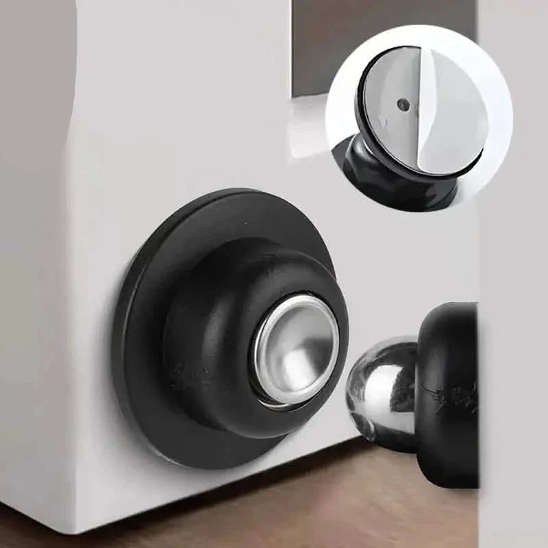 2-Pack: Heavy-Duty Magnetic Door Stopper