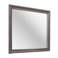 Gray Sparkle Mirror with Beveled Glass - Ryder
