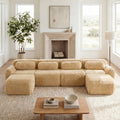 U-Shaped Boneless Sofa with Anti-Slip Design