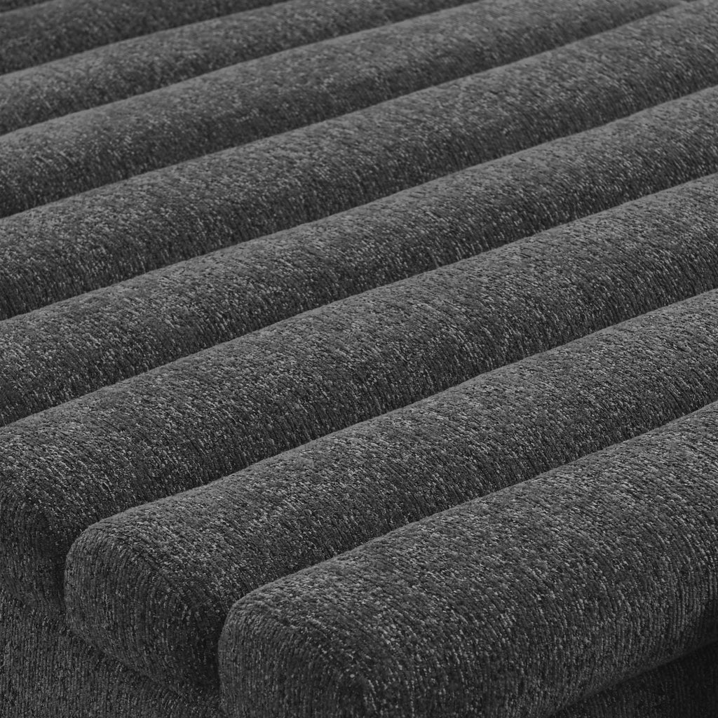 Single Seat Modular Sofa with Foam Cushion - Chenille