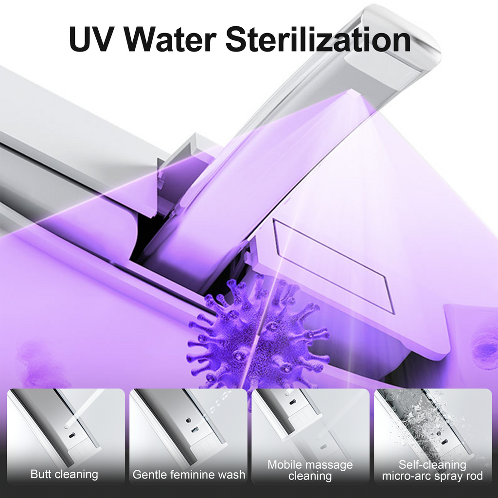Intelligent All-In-One Toilet with High-Speed Drying - Porcelain