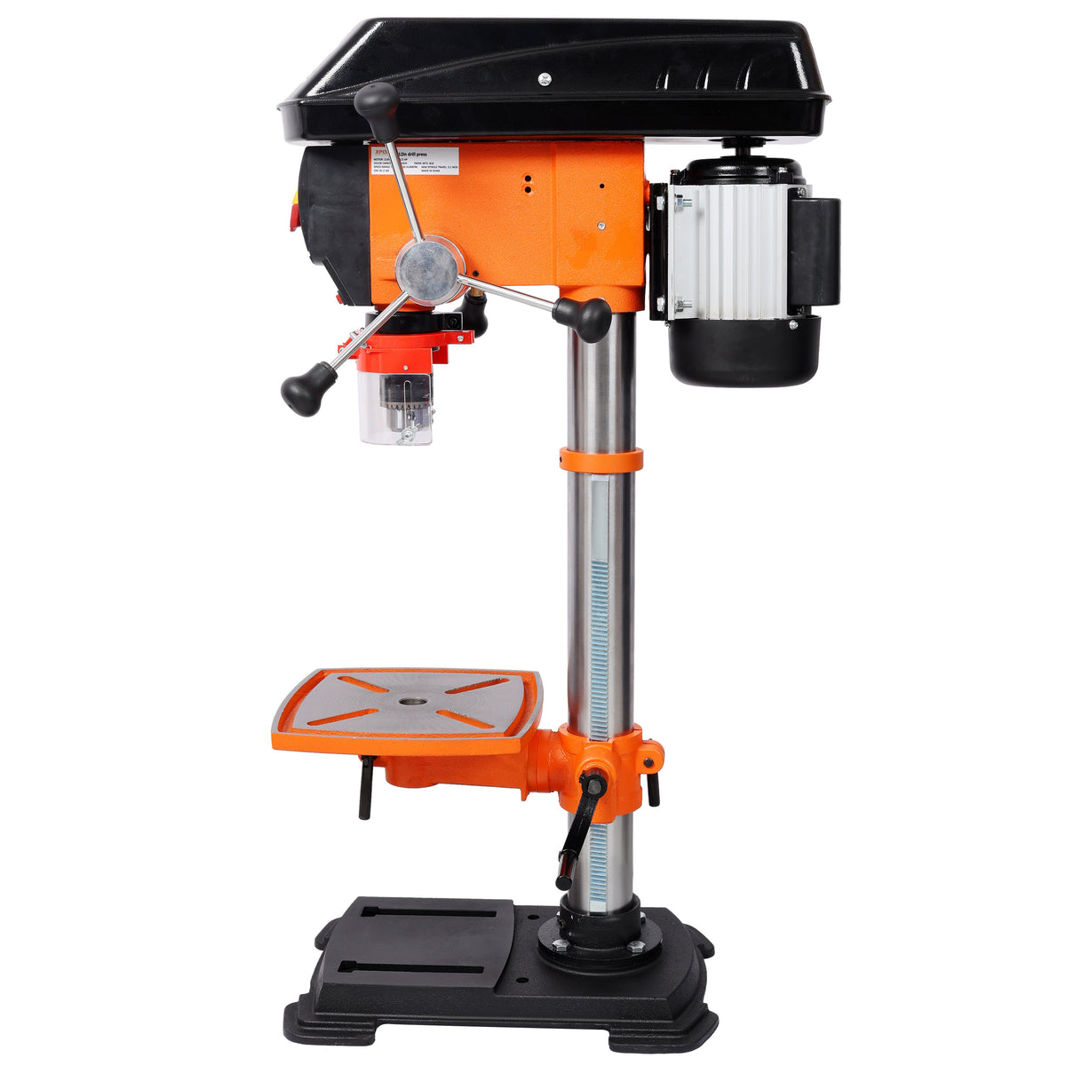 12" Swing Benchtop Drill Press with Laser & Digital Meter - Steel