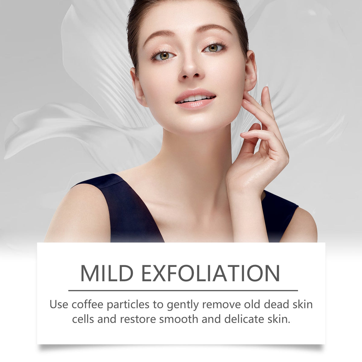 Caffeine Cleanser Gentle Exfoliating Blackhead Facial Treatment Pore-Clearing Cleanser