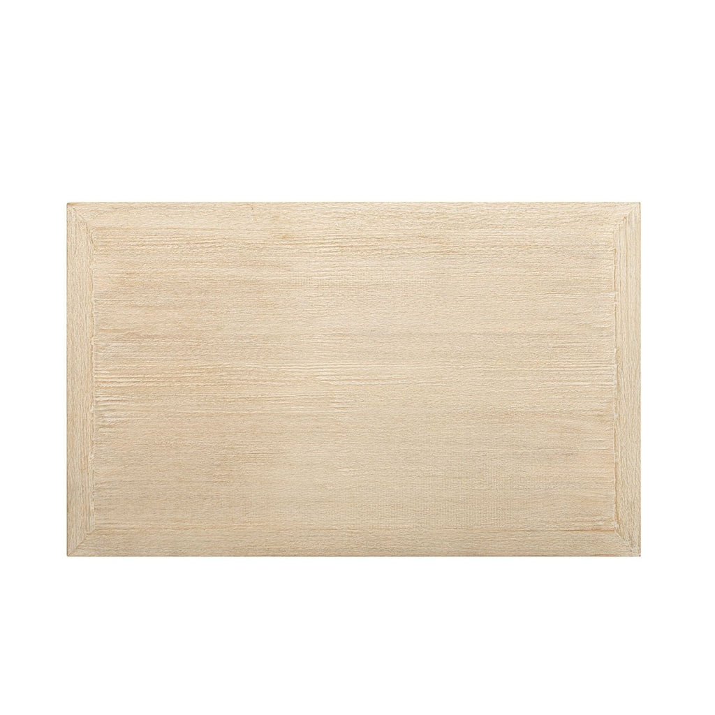 Natural Reclaimed Wood Coffee Table with Lower Shelf - Ellis