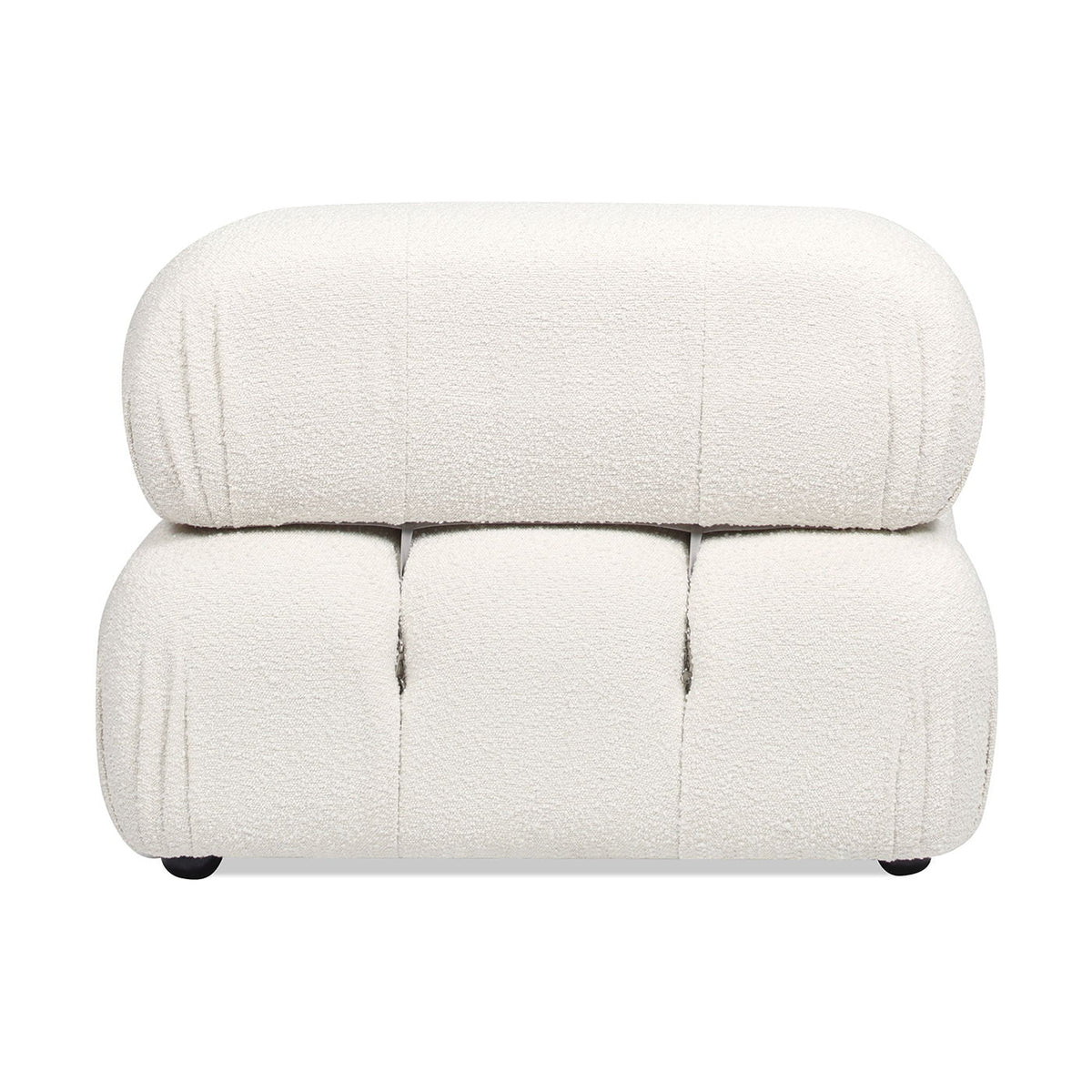 Bubble Modular Modern Lounge Arm Chair with Eucalyptus Frame - White, Green, or Orange