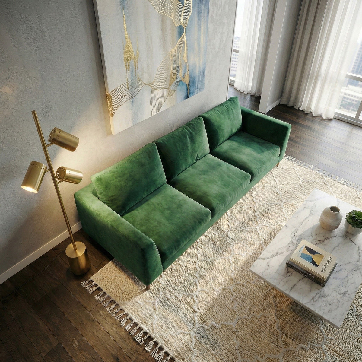 Harmony Floor Lamp - Gold