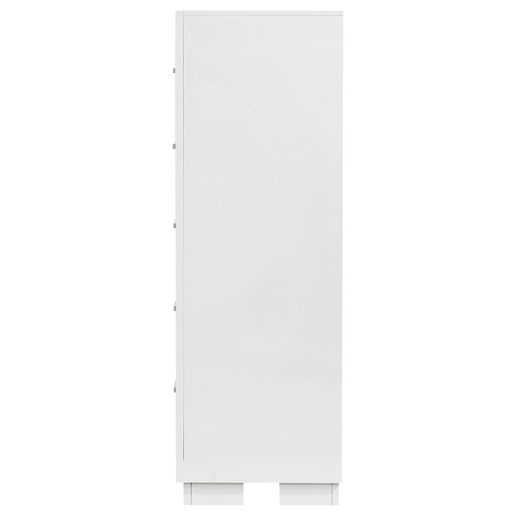 Jessica 5-drawer Bedroom Chest Snow White