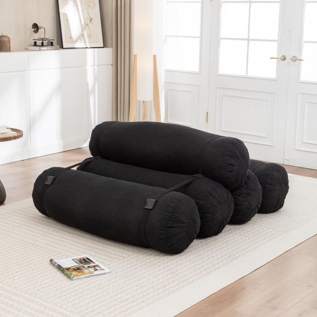 Adjustable Corduroy Floor Sofa