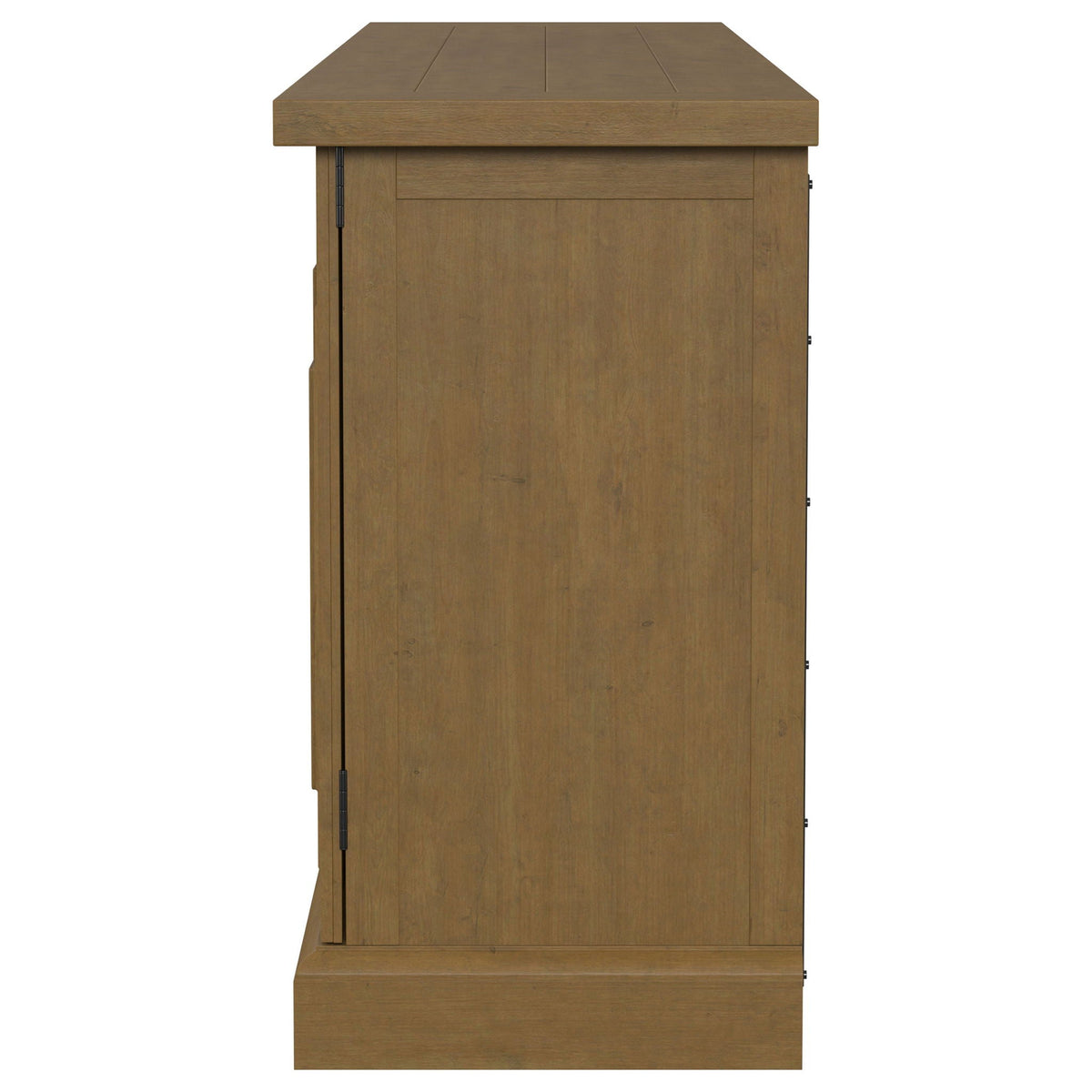 Florence 4-door Dining Sideboard Buffet Cabinet Rustic Honey