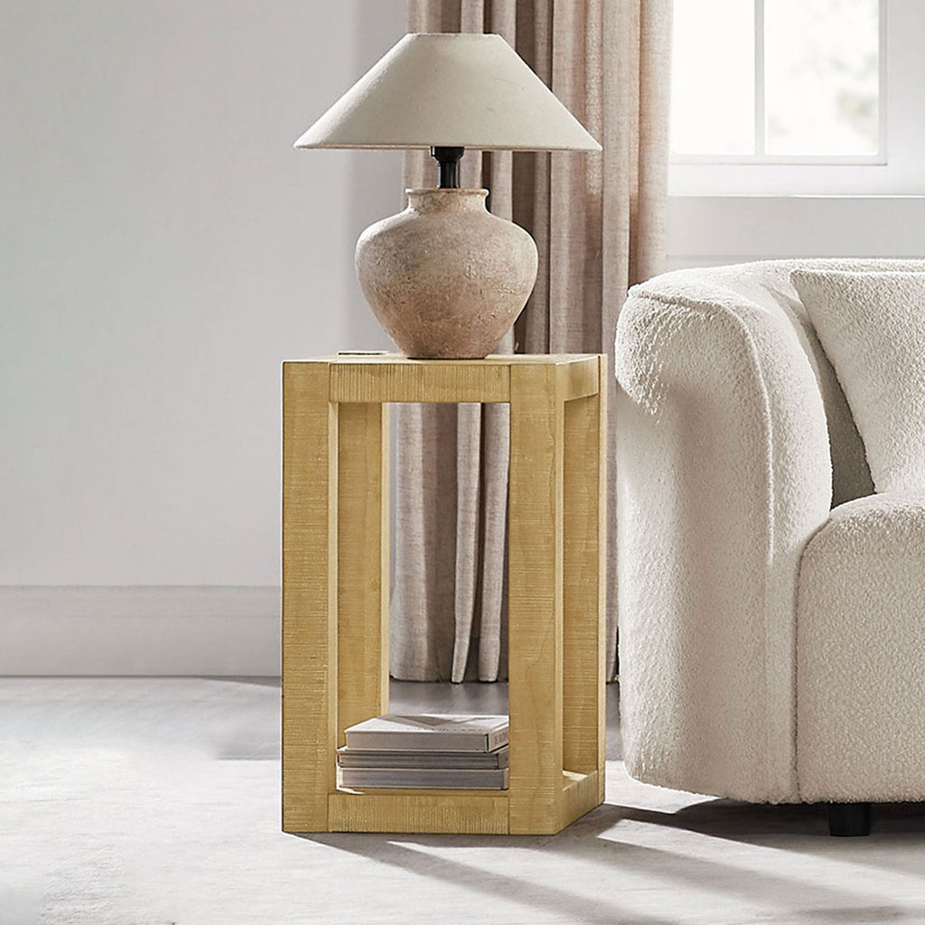 Modern Rectangle Coffee Table Set with Durable MDF Construction - 2-Piece