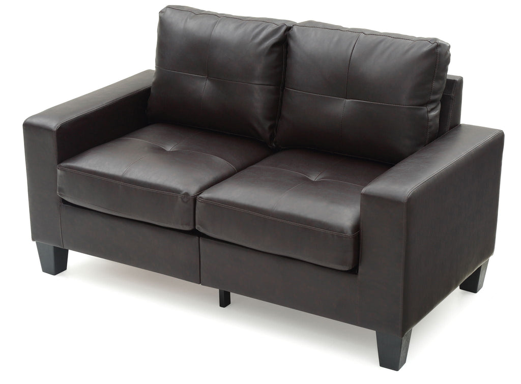 Track Arm Loveseat with Pocket Coil Comfort - Multiple Colors