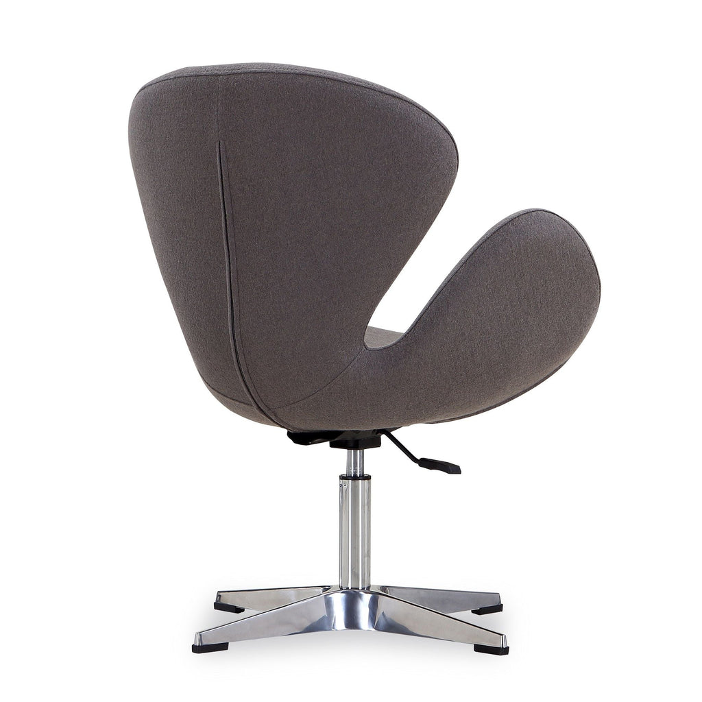 Raspberry Swivel Lounge Chair with 360-Degree Rotation - Multiple Colors