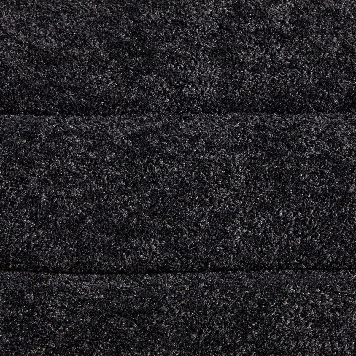 Black Upholstered Armless Accent Chair with Wood Legs