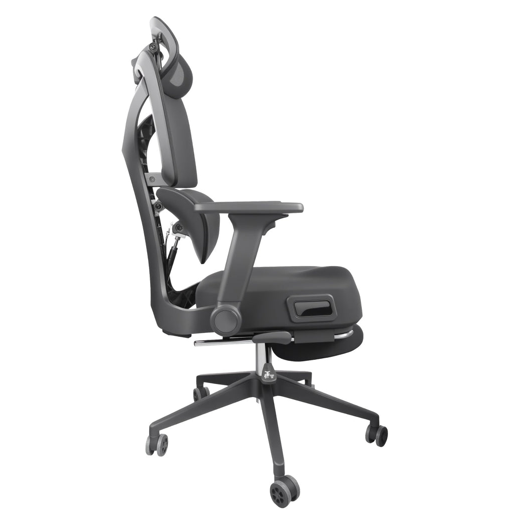 Zero Gravity Ergonomic Office Chair with 4-Way Lumbar Support - Black Mesh