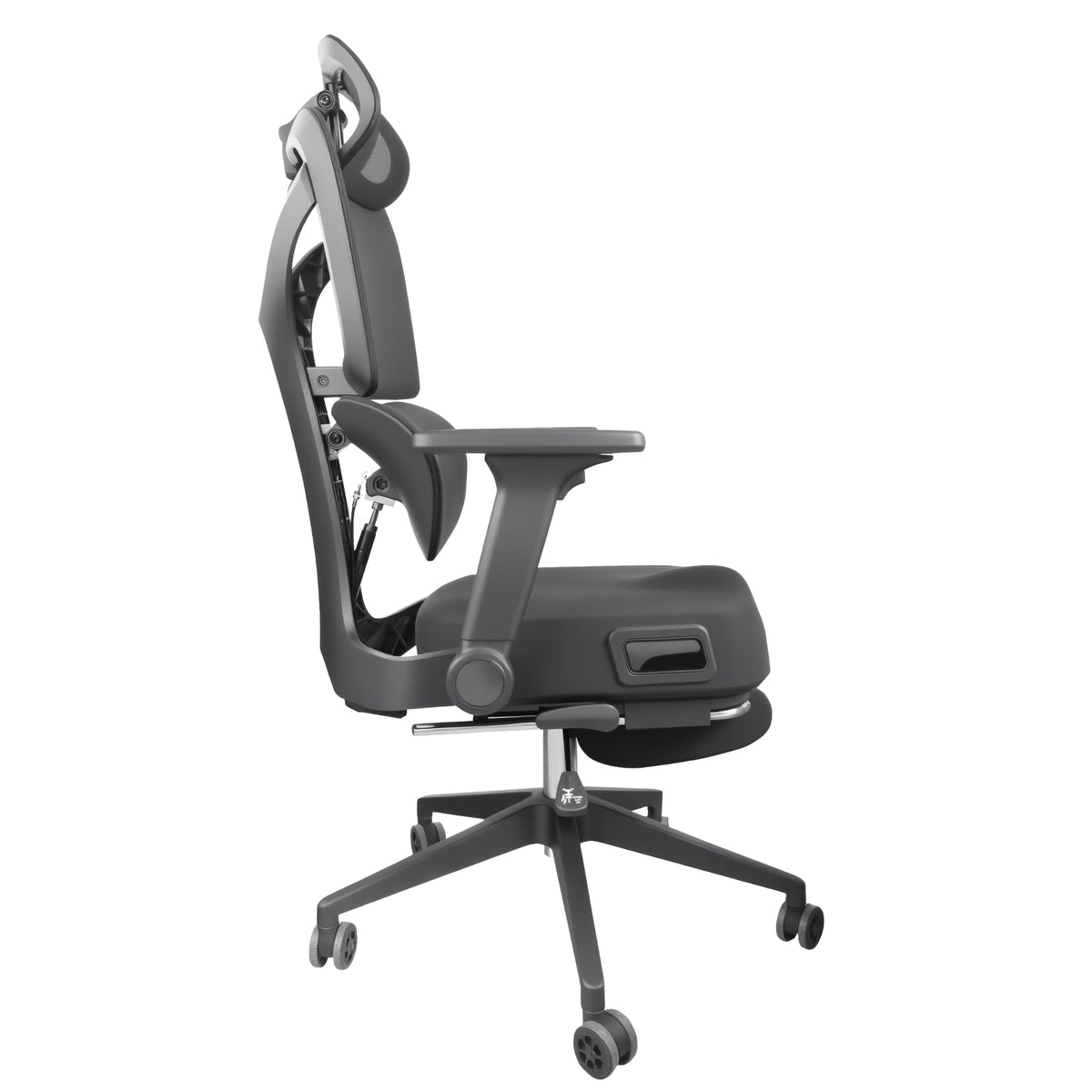 Zero Gravity Ergonomic Office Chair with 4-Way Lumbar Support - Black Mesh