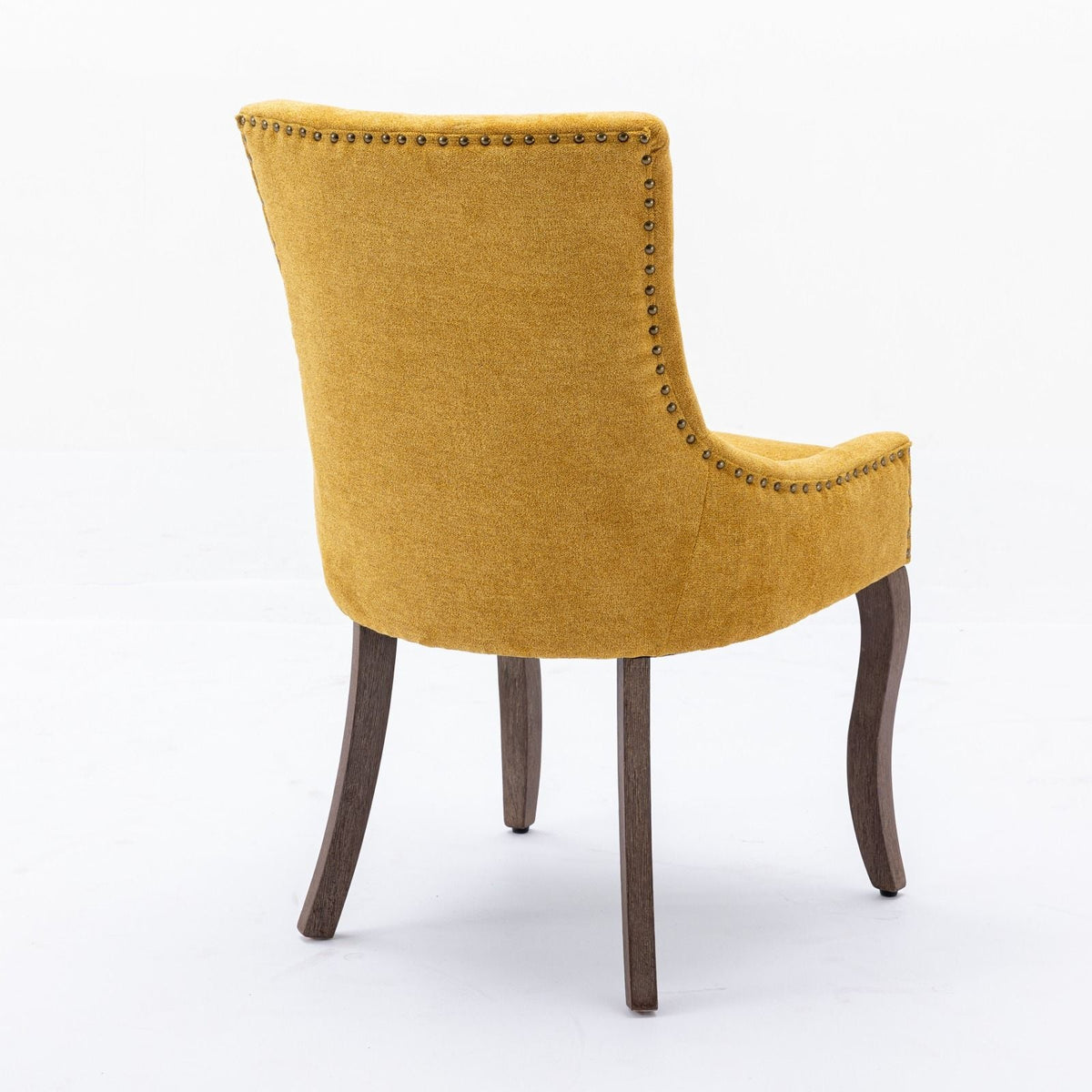 Ultra Side Dining Chair Set with Solid Wood Legs - Multiple Colors