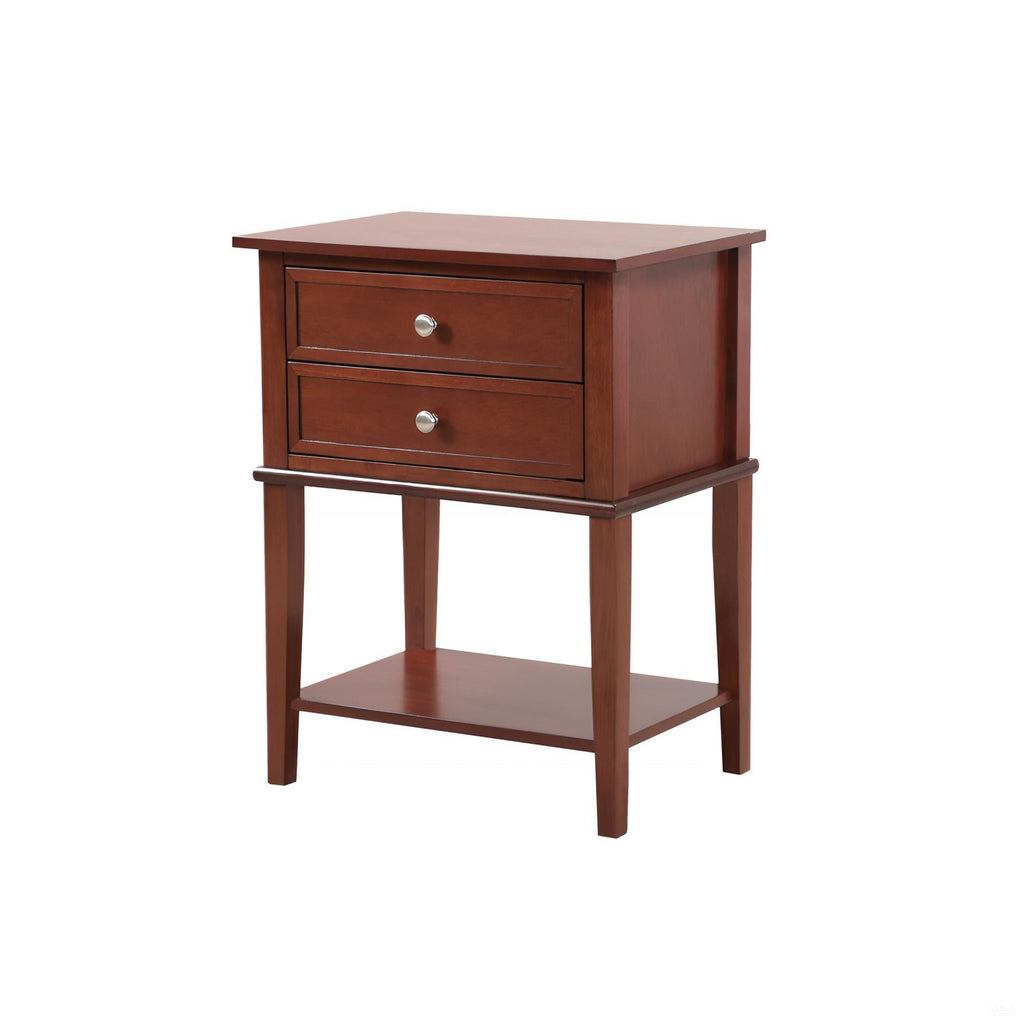 Vibrant Contemporary Nightstand with Smooth Drawer Glides - Multiple Colors