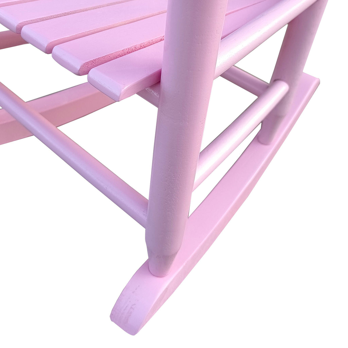 Children's Rocking Chair with Sturdy Populus Wood Frame - Multiple Colors