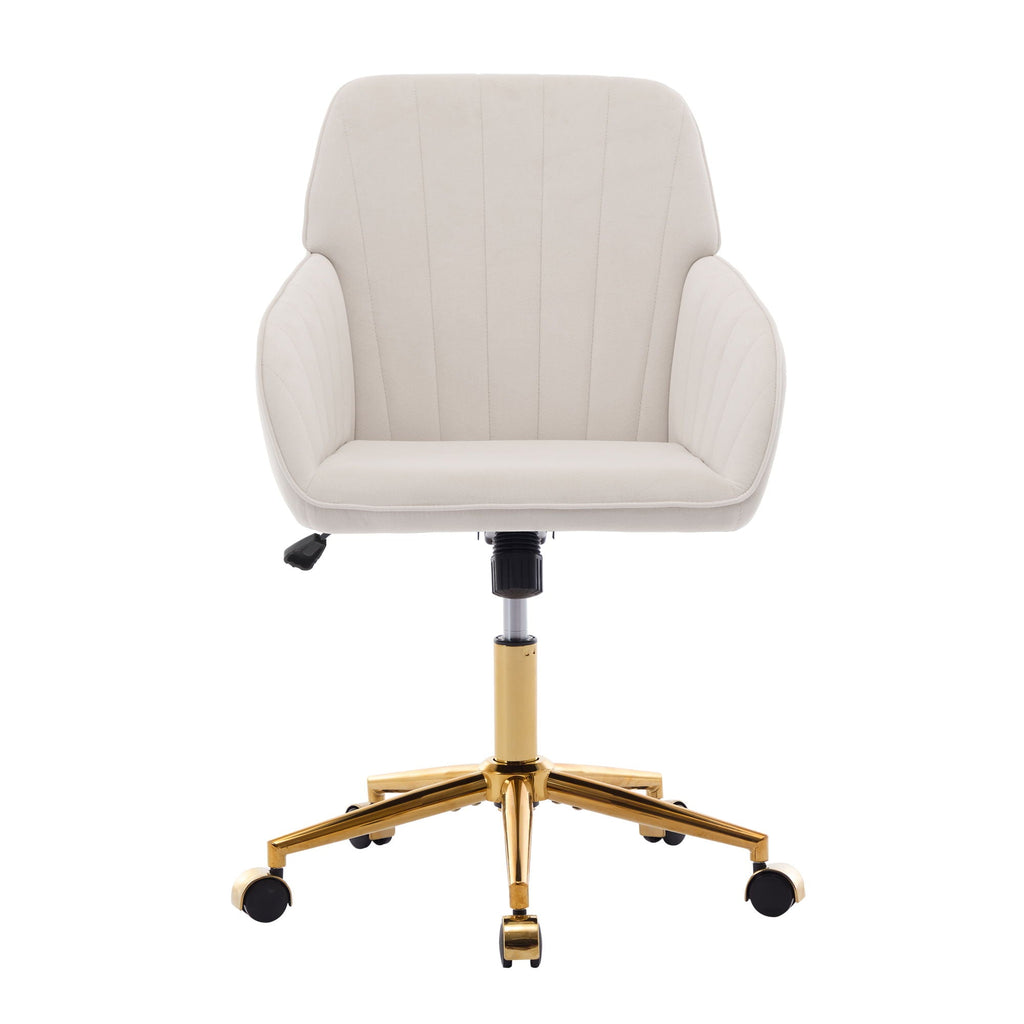 Ergonomic Swivel Office Chair with Memory Foam Seat - Multiple Colors