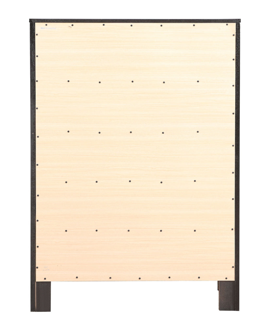 Modern Elegant Transitional Storage Chest with Spacious Drawers - Dark Red, Black, or White