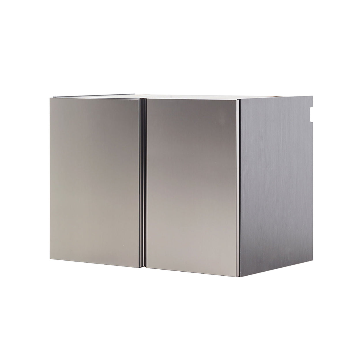 Wall Mounted Garage Cabinet with Soft Close Doors - Dark Gray