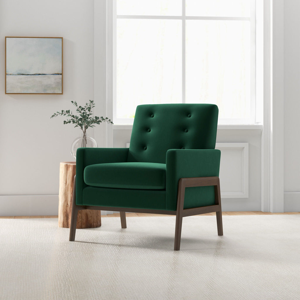 Cole Solid Wood Lounge Chair