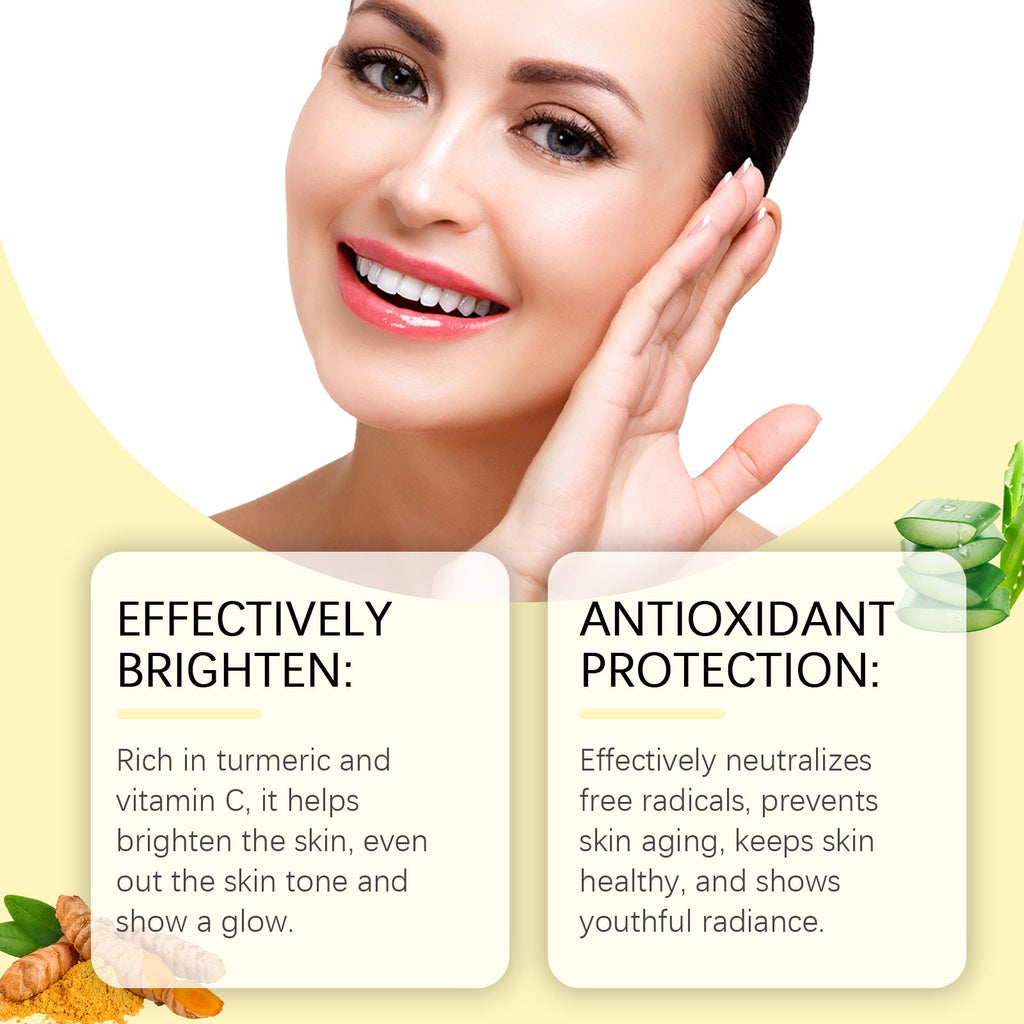 Vitamin C Turmeric Mud Mask Gently Improves Darkness Deep Cleansing Radiance Moisturizing Mask