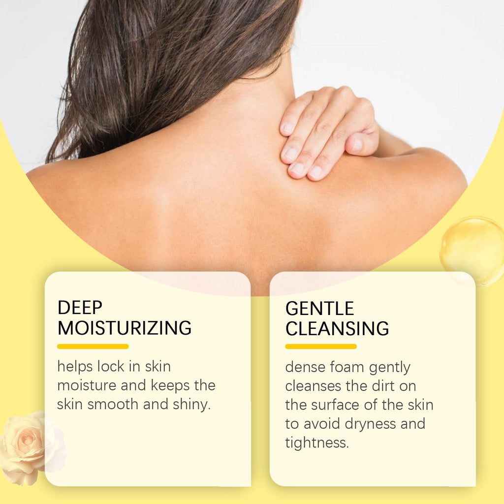 Perfumed Moisturizing Body Wash Gently Cleanses Skin, Soft, Moist, Refreshing And Fragrant