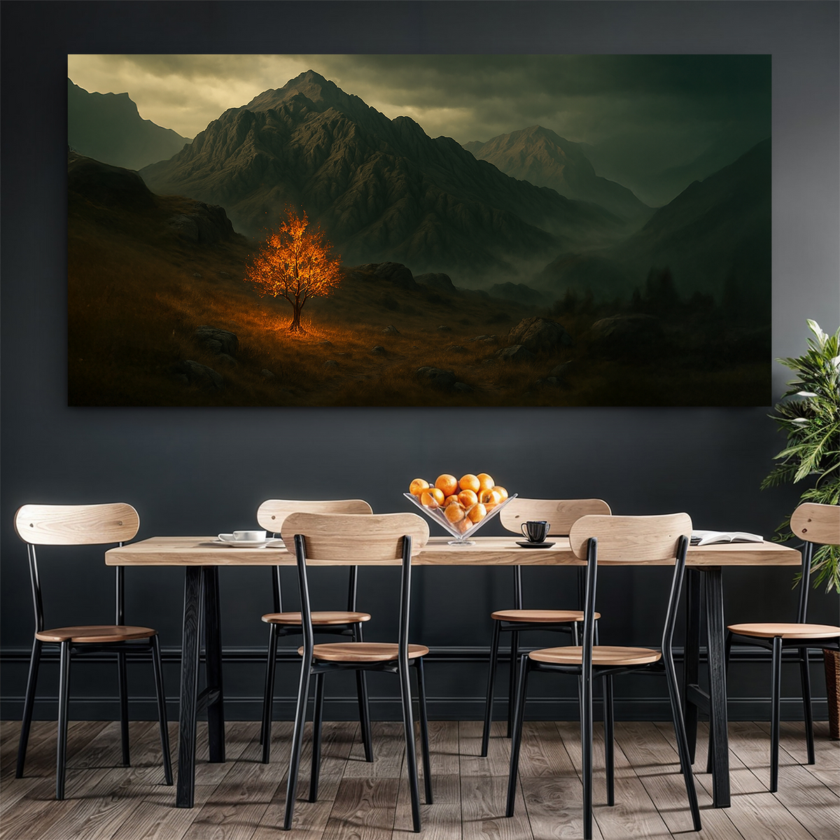 Burning Bush - Faith Wall Art V