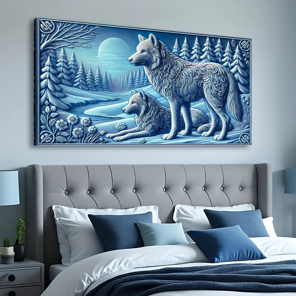 Wolves Wall Art VI