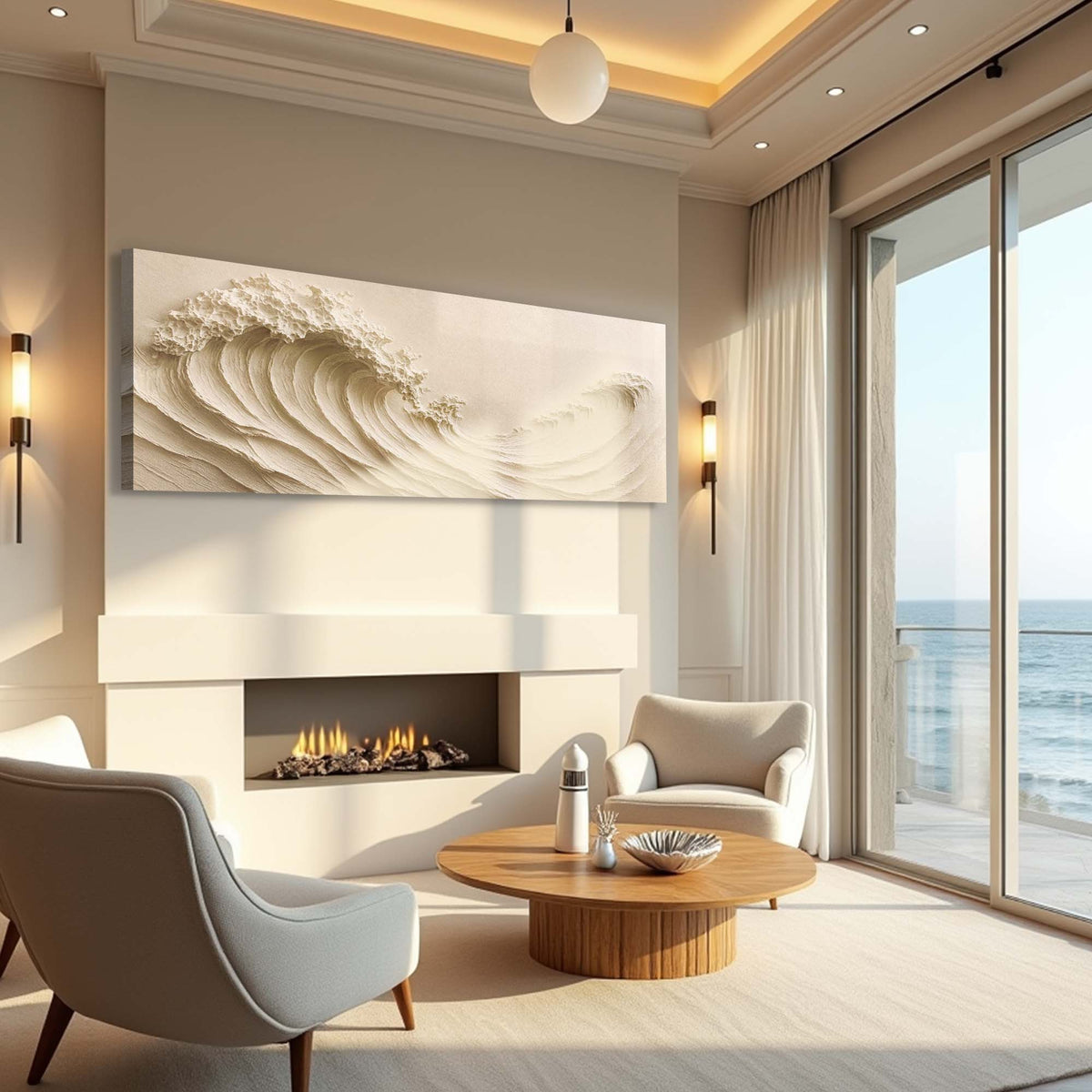 Ocean Wave Seascape Wall Art II