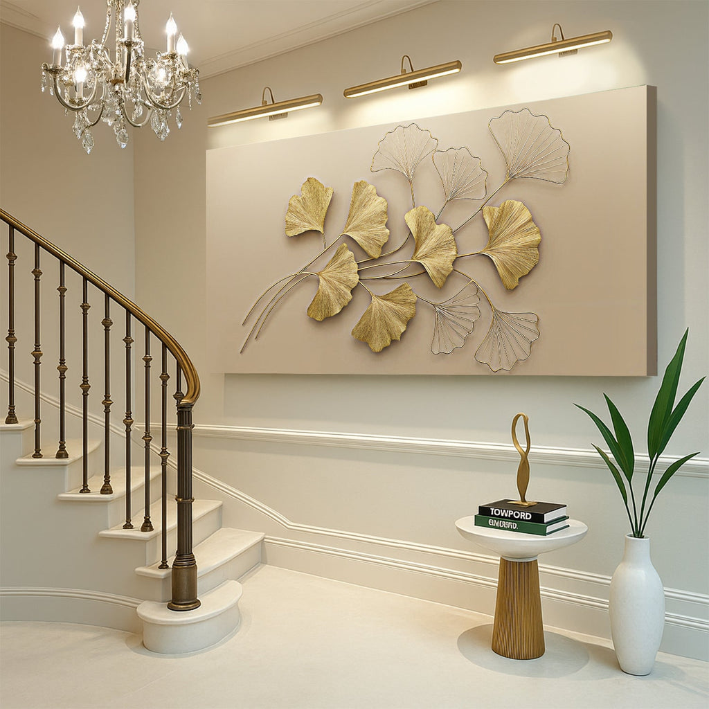 Golden Botanical Wall Art