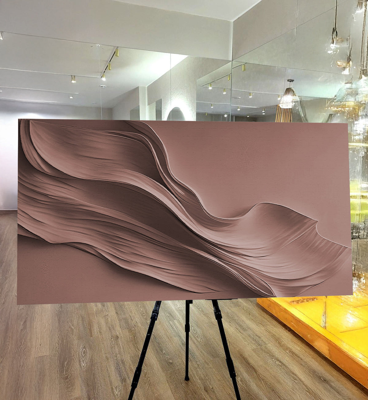 Warm Terracotta Minimalist Wall Art