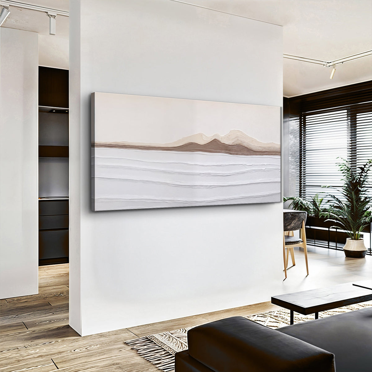 Earth Tone Abstract Wall Art