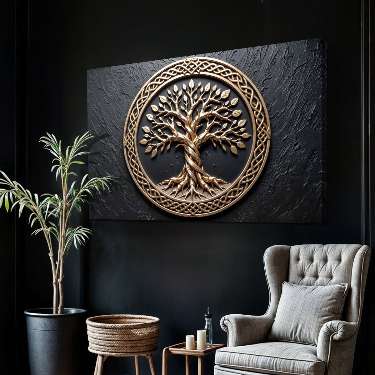 Celtic Tree of Life Wall Art V