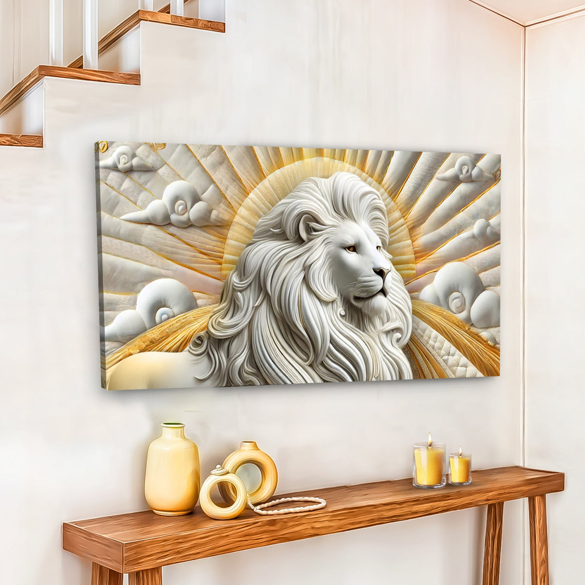 Majestic Lion Wall Art III