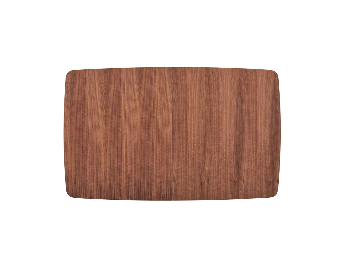 Lanae Dining Table with Extension Butterfly Leaf - Natural & Black