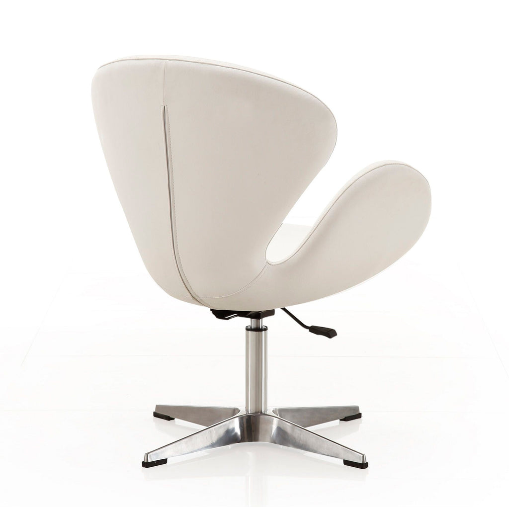 Raspberry Swivel Lounge Chair with 360-Degree Rotation - Multiple Colors
