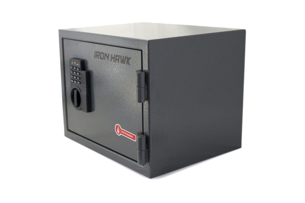 Durable Construction Office Safe with Steel Body - Dark Gray