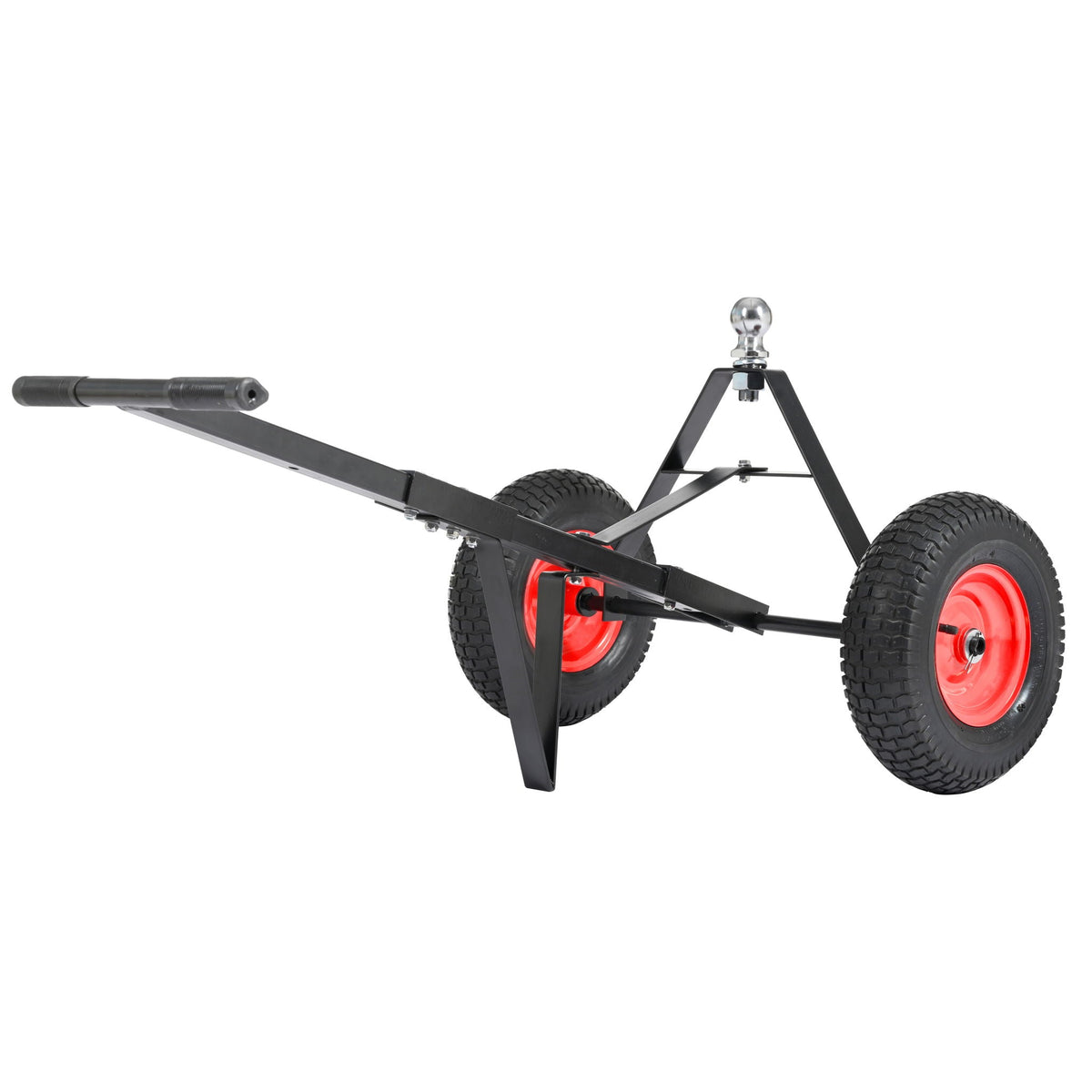 Heavy Duty Trailer Dolly with 2" Ball and 1000 lb Capacity - Black