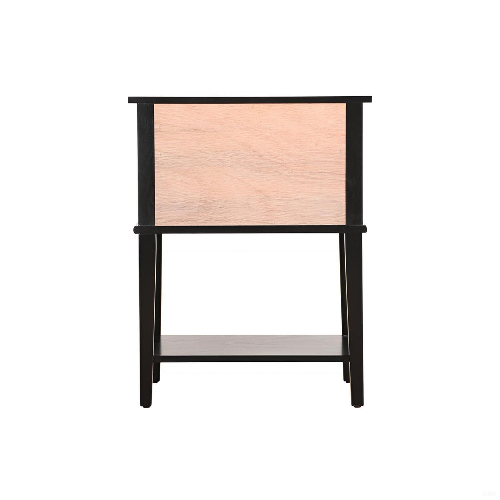 Vibrant Contemporary Nightstand with Smooth Drawer Glides - Multiple Colors
