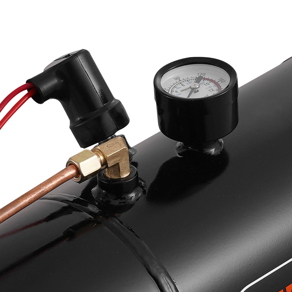 Train Horns Kit, 4 Trumpet Air Horn Kit, 150dB