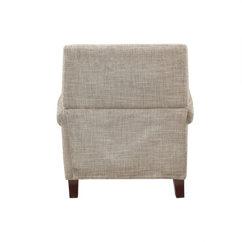 Sand Push Back Recliner with Manual Reclining Function - Nailhead Detail