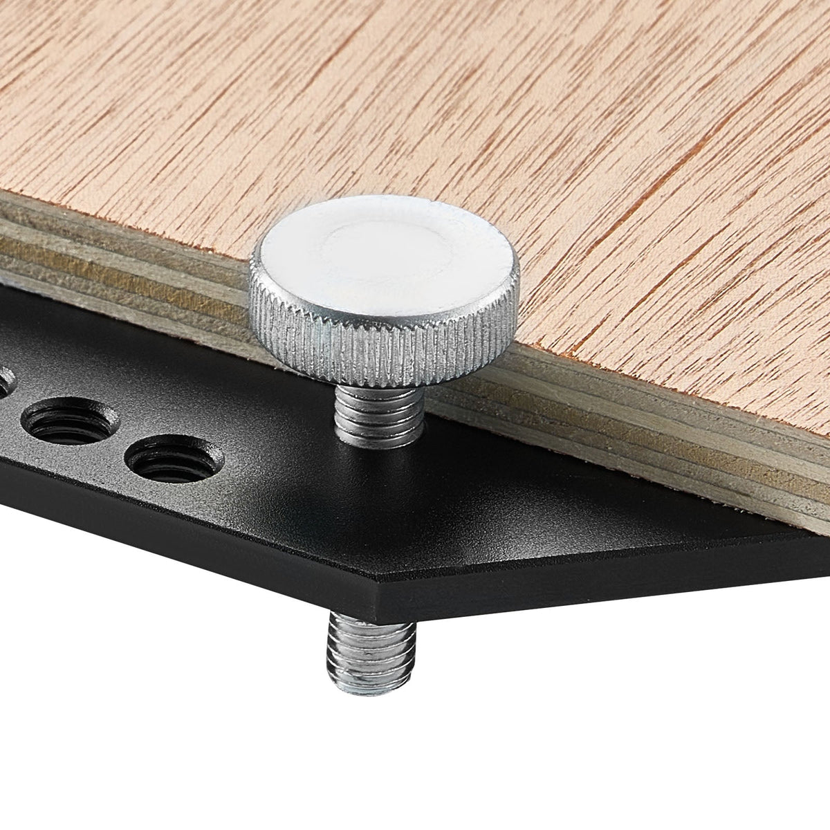 Aluminum Alloy Shelf Pin and Hinge Jig Two-in-One Cabinet Drilling Tool