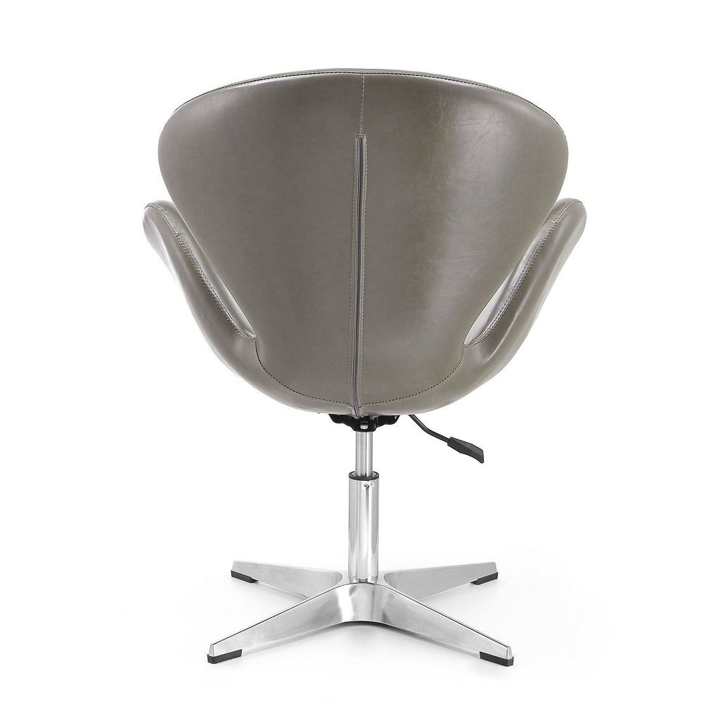 Raspberry Swivel Lounge Chair with 360-Degree Rotation - Multiple Colors