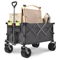 Portable 400L Collapsible Wagon with Heavy Duty Frame