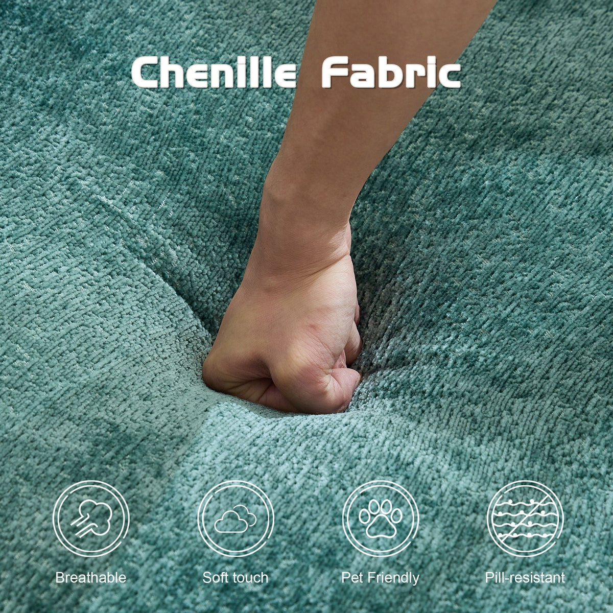 Convertible Floor Sofa Bed with Modular Design - Multiple Colors