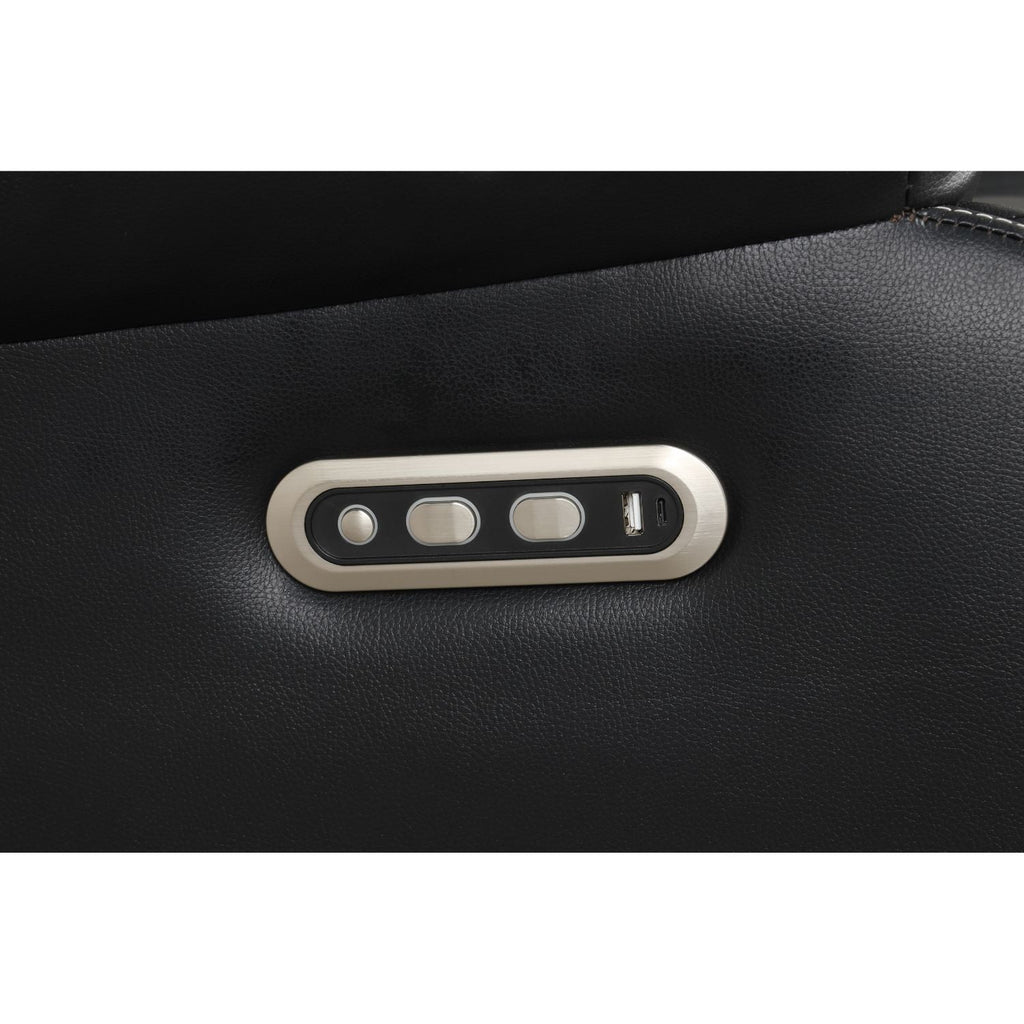 Power Reclining Sectional Sofa with Bluetooth Speakers – Black, Dark Gray, Beige