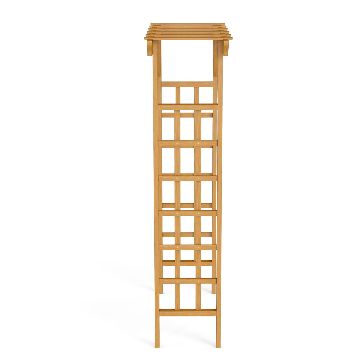 Wedding Arbor with Trellis Design - Dark Brown or Light Brown