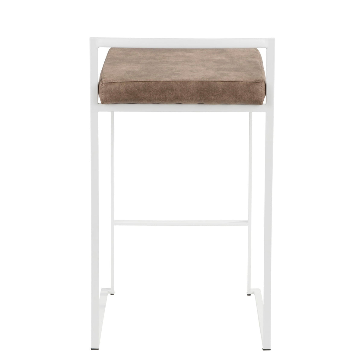 Stackable Counter Stool with Padded Comfort Seat - Multiple Colors